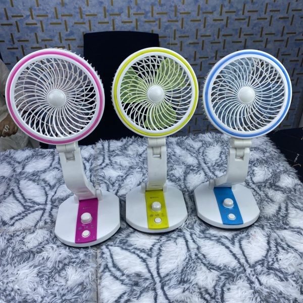 Led light folding fan (lr)