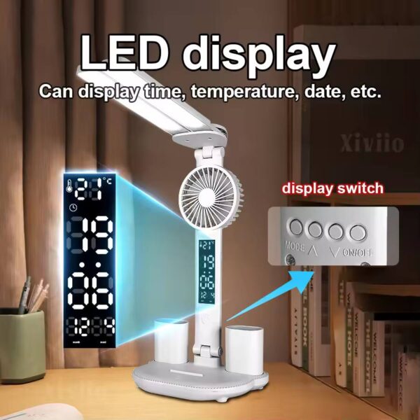 Multi-Functional Rechargeable Table Lamp